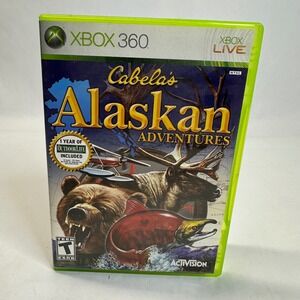 Cabela's Alaskan Adventures Xbox 360 Video Game NTSC Tested Working
